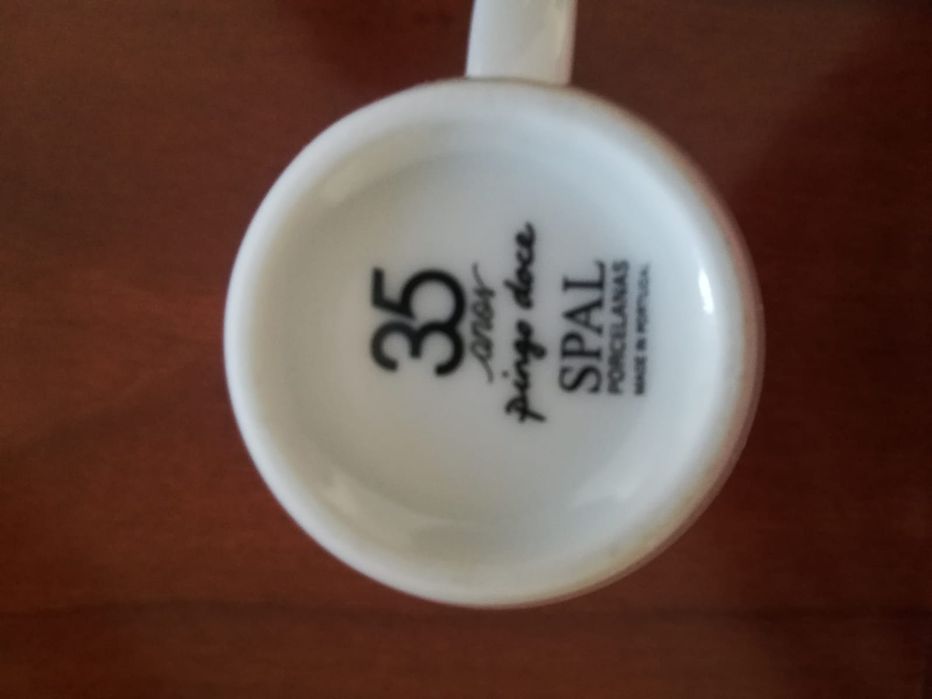 Chávena de café 35 anos Pingo Doce