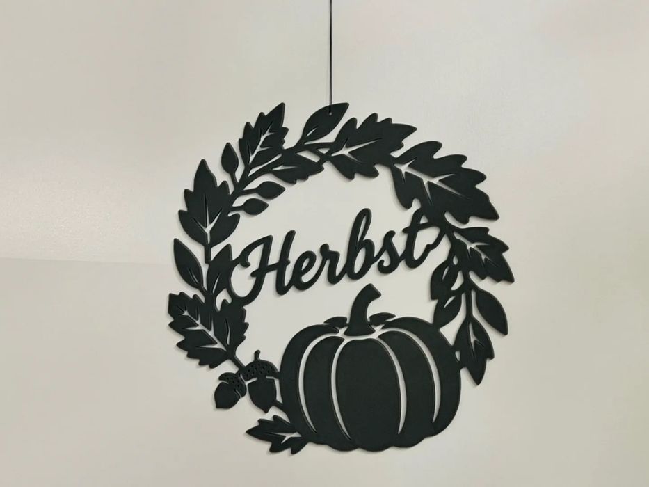 Adorno de Porta de Outono "Herbst"