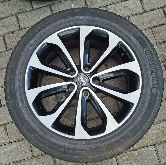 Alufelfi 18 cali 5 x 114.3 Nissan Qashqai