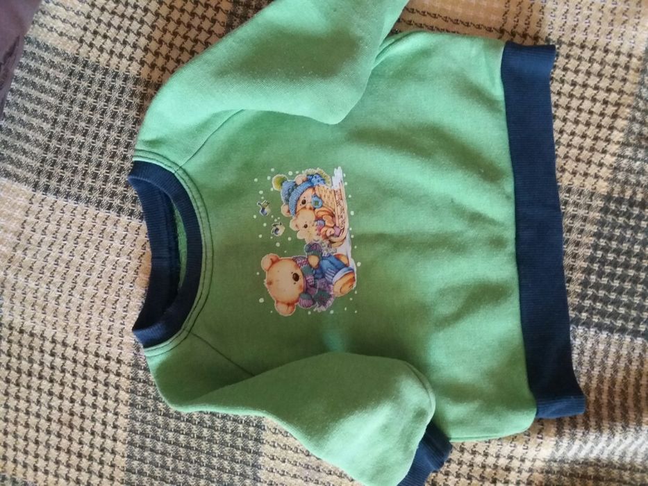 Світшот, светрик на байці, светр теплий дитячий