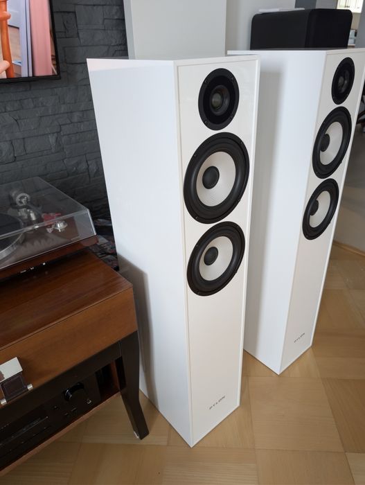Kolumny Podłogowe Pylon Audio Pearl 25 | Biała Perła | Stan Idealny, Gwarancja..