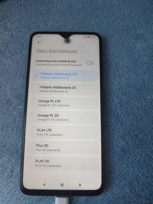 Redmi Note 8 Pro na części lub do naprawy