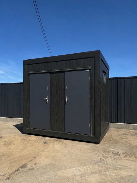 Kontener Pawilon 4x2,5 płyta PIR 120mm Pawilon Sanitarny Kontener Toaleta WC Kontener Mobilny Całoroczny PRODUCENT