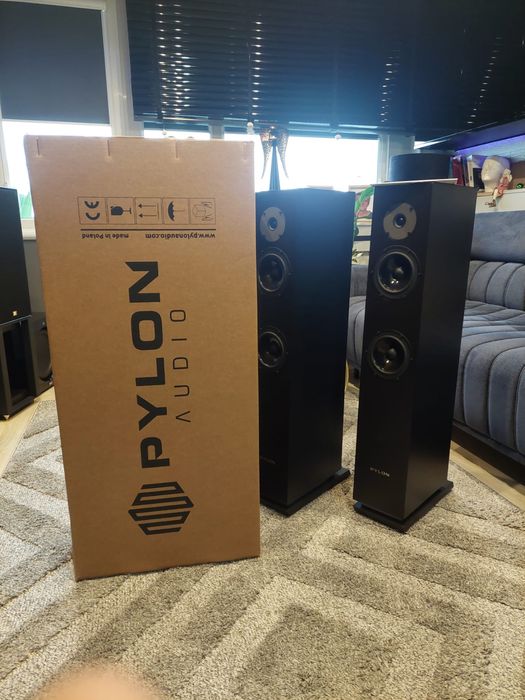 Pylon audio diamond 25 czarny mat gwarancja full komlpet