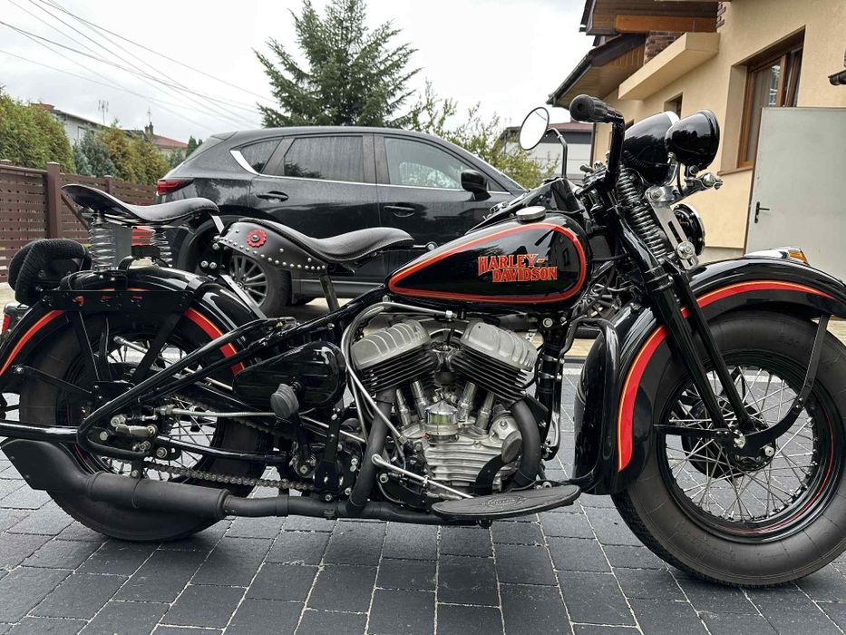 Motocykl Harley Davidson WLA 1942