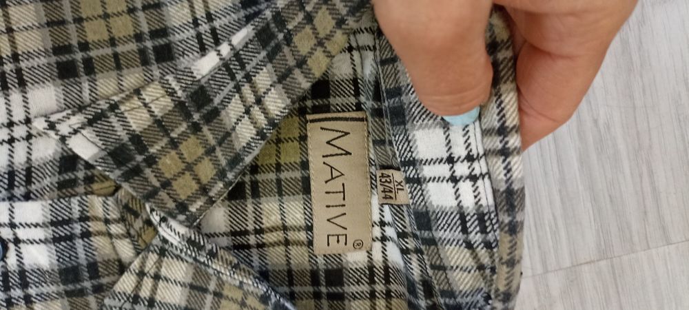 Checked cotton shirt Mative XL 43/44