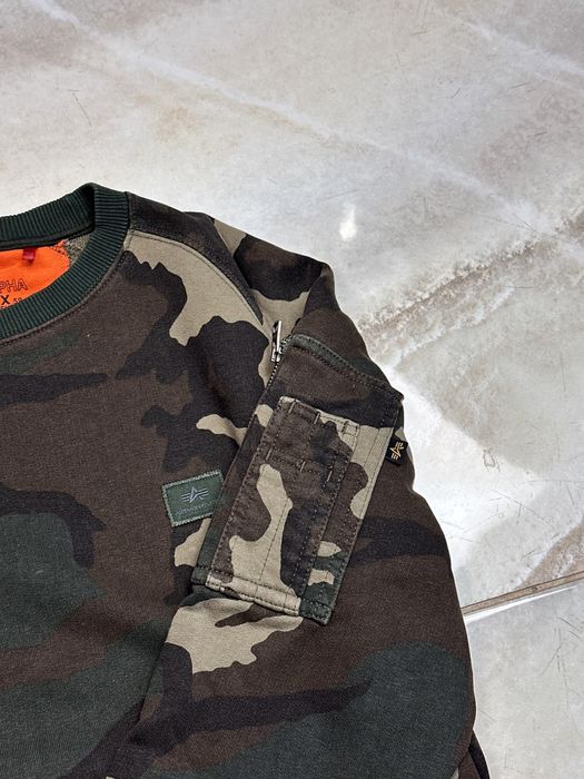 Alpha Industries камуфляжний світшот