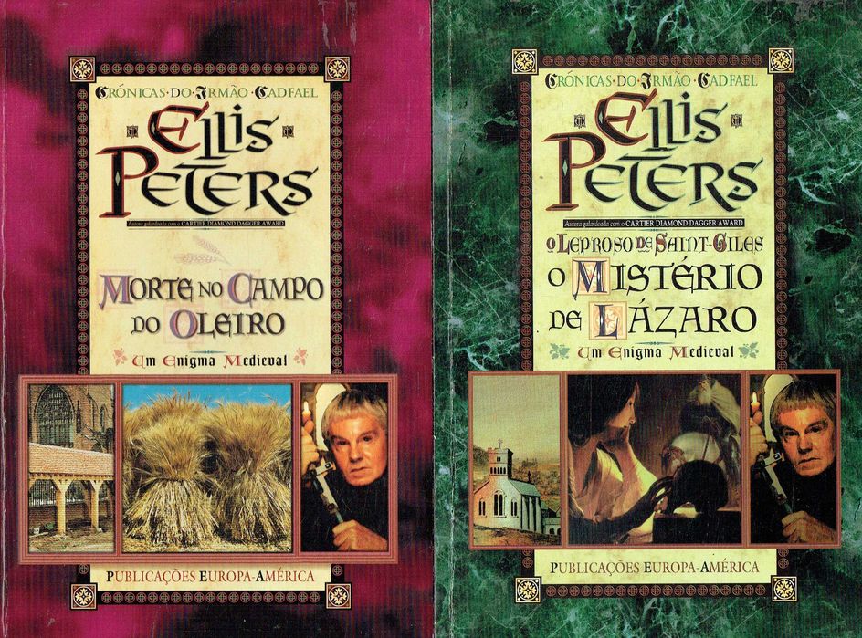 9757  Livros de Ellis Peters 2  Publicações Europa-América