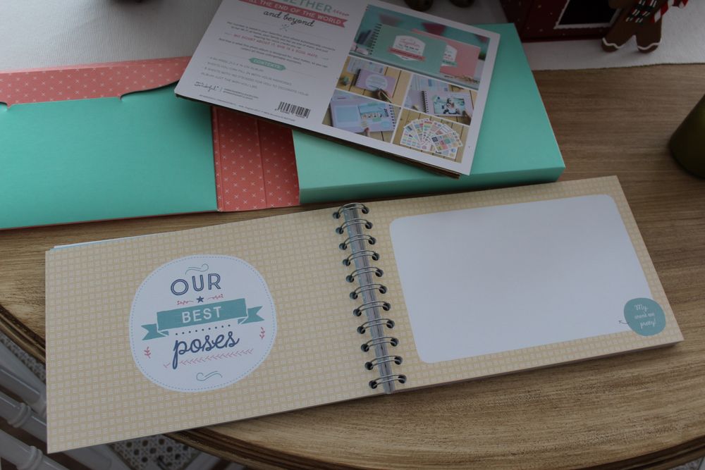 Álbum/livro colagens Together till the end of the world Mr Wonderful