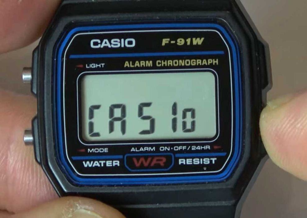 Casio F91W Modificado – Edição Toy Story, Novo
