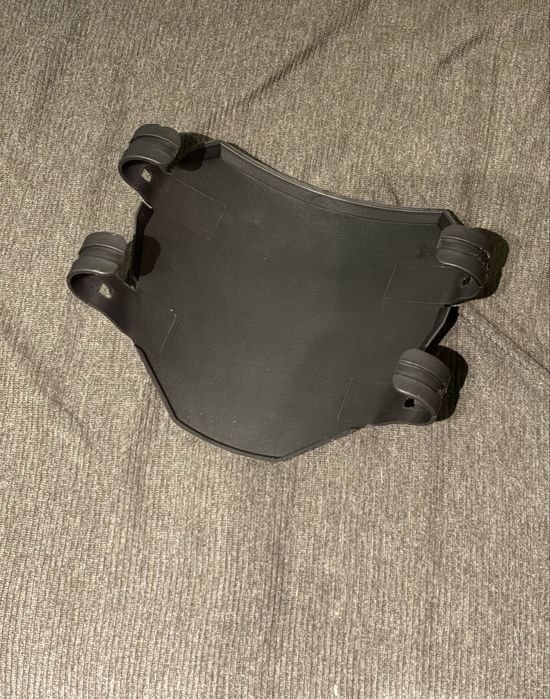 Number plate plastron rowerowy
