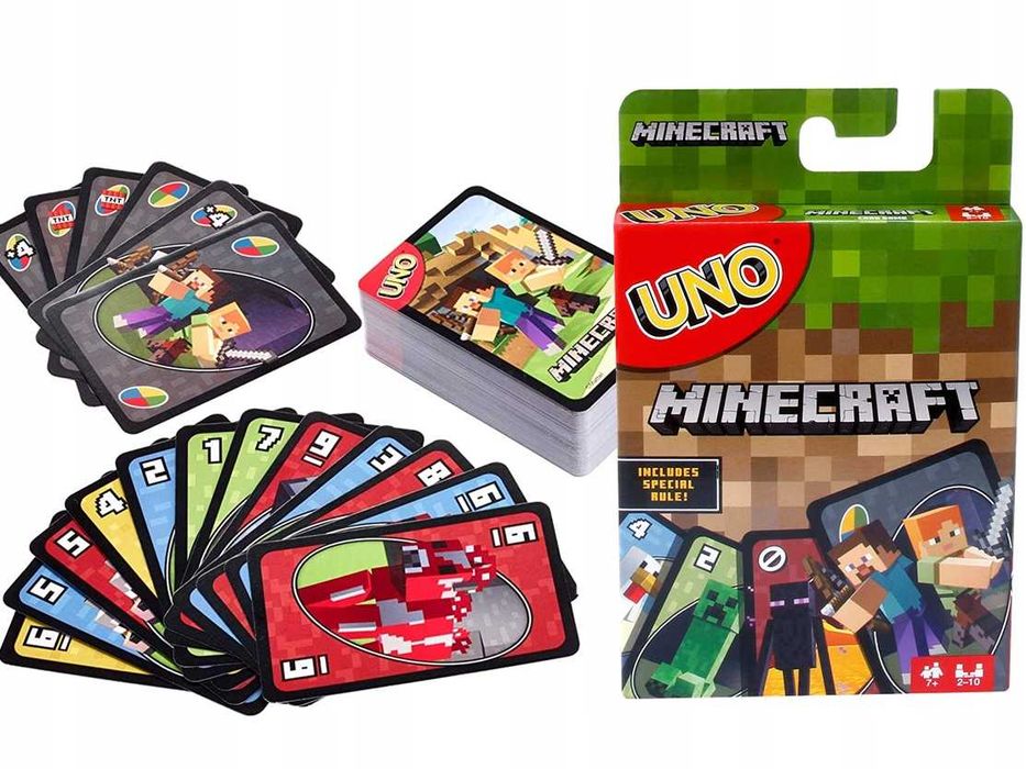 Karty UNO minecraft