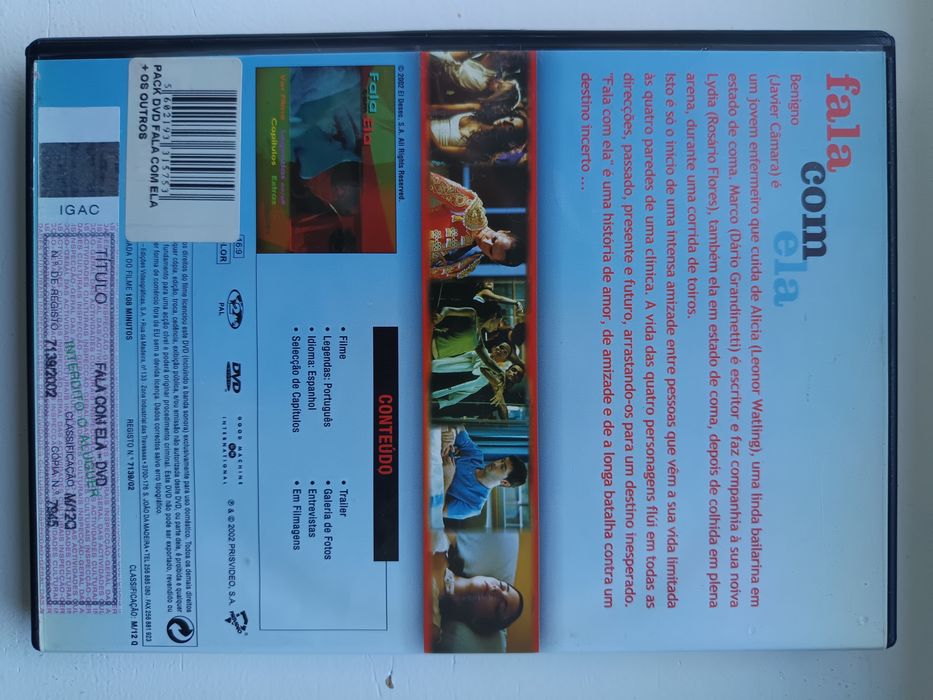 DVD fala com ela - Pedro Almodóvar