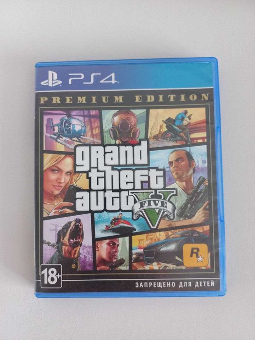 Ігровий диск GTA 5 для PS4/PS5