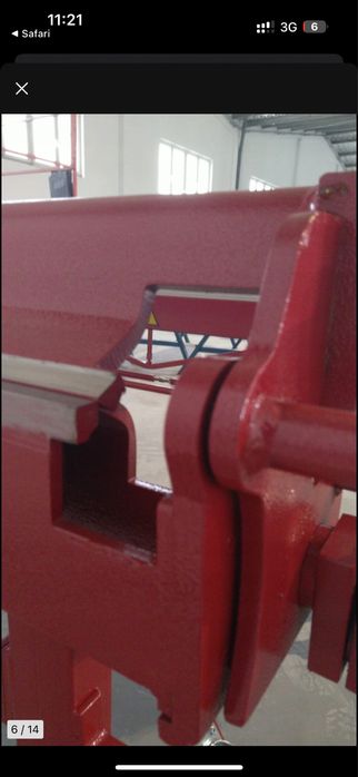 Zaginarka do blachy RED Light gięcie blach z czterech stron