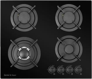 Газова поверхня, Скло Gunter and Hauer