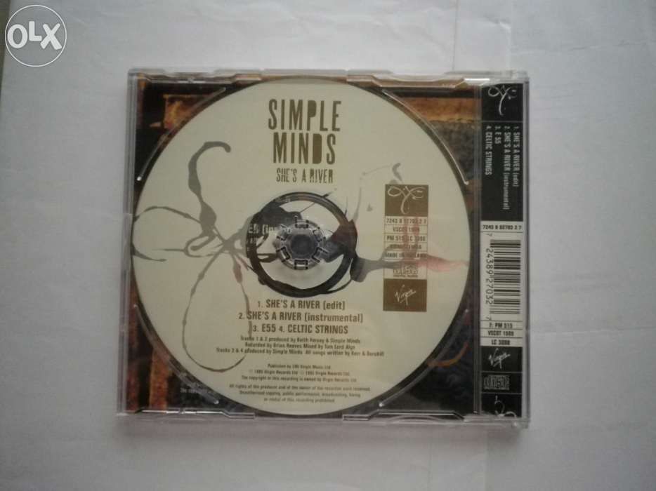 CD single Simple Minds She's a River