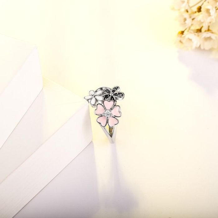 Кольцо серебро PnD 18*