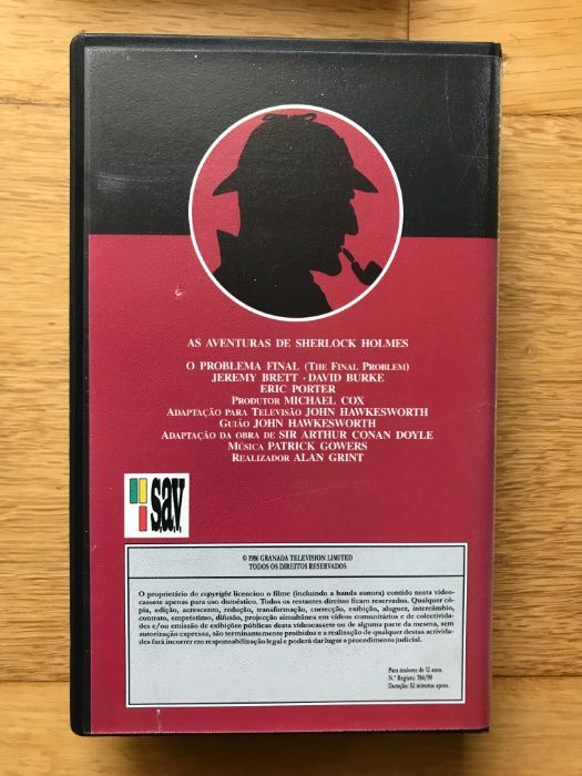 Sherlock Holmes Movie Collection on VHS64751877660673124