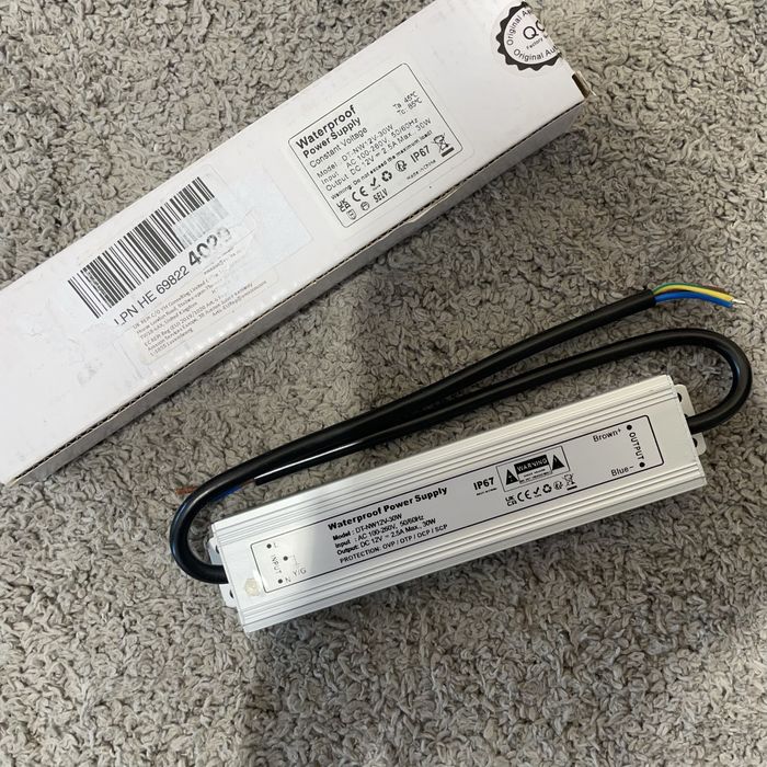 Transformator LED REYLAX zasilacz impulsowy 12V 30W (11)