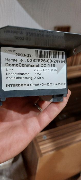 Domo command dc115
