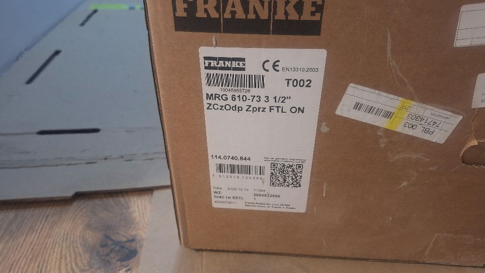 Zlewozmywak FRANKE Maris MRG 610-73 FTL Granitowy Onyx
