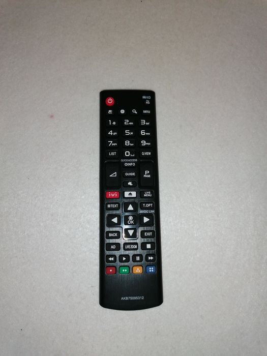 Comando novo para TV LG