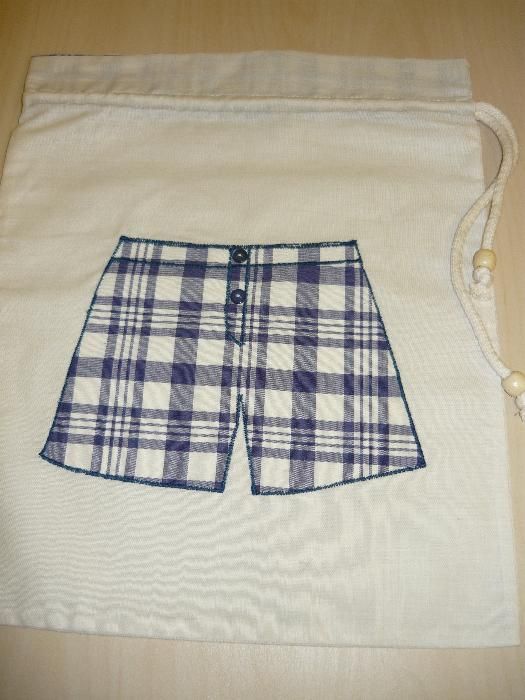 Bolsa do Homem em "pano cru" - Para Ele