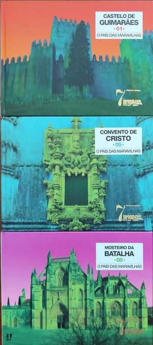 Guias turísticos de Portugal e Espanha (preço de cada)