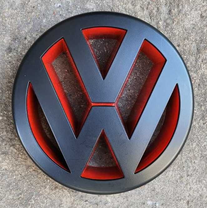 Передняя эмблема VW, Volkswagen, Фольксваген