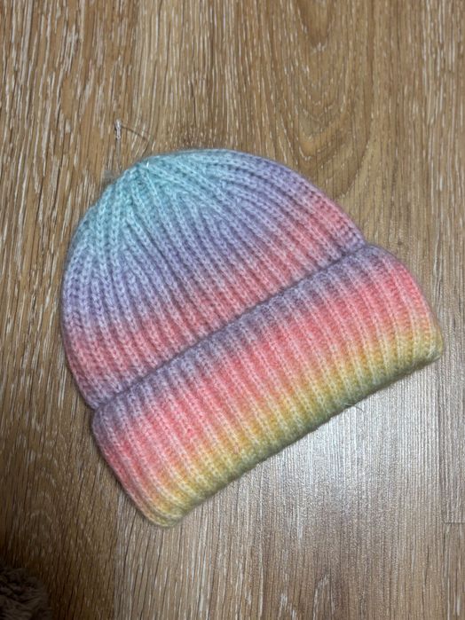 Шапка зимова F&F дитяча веселка 3-6 років