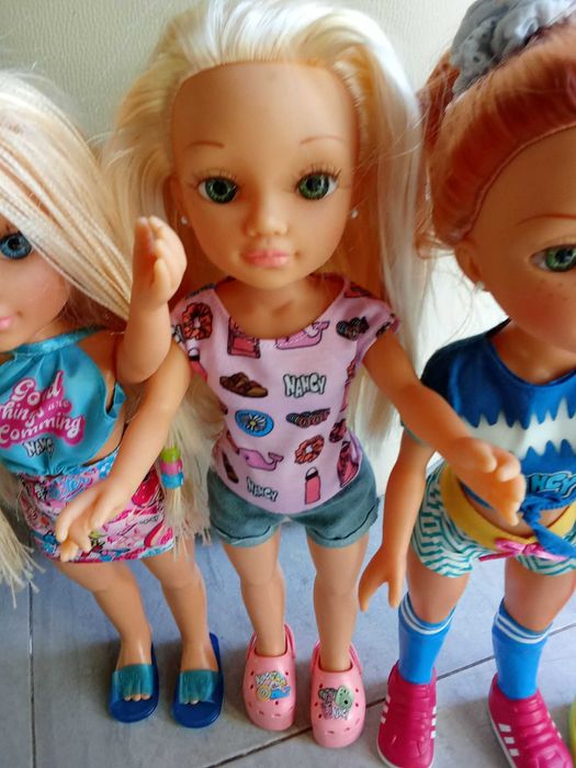 4 bonecas nancy como novas