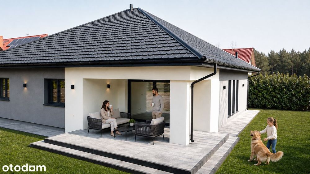 Twój azyl pod Warszawą | Dom wolnostojący 143 m² | Działka 990 m²