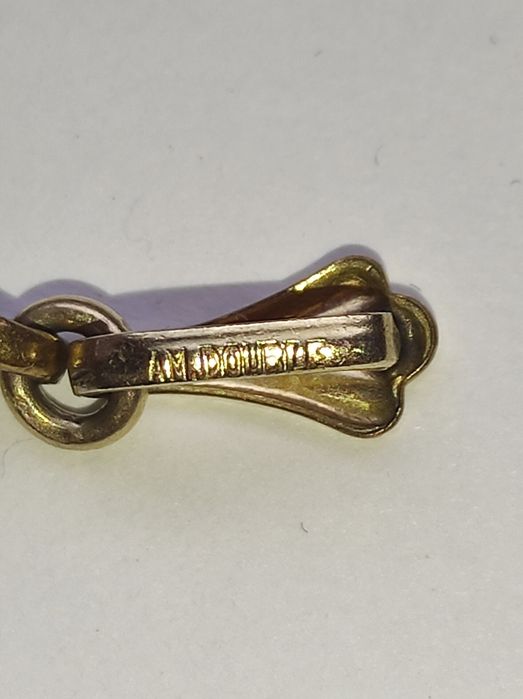 Кулон антиквариат, гранаты