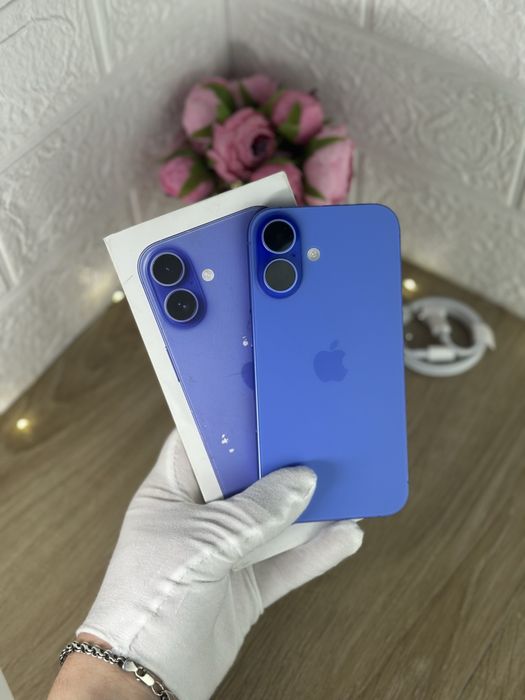 iPhone 16 128GB - Новий! 100% Ємність 3 цикли! Гарантія!