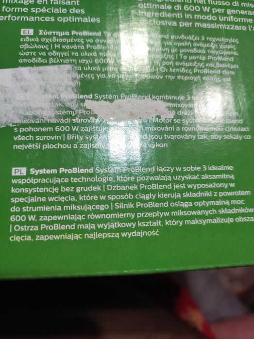 Blender Philips NOWY