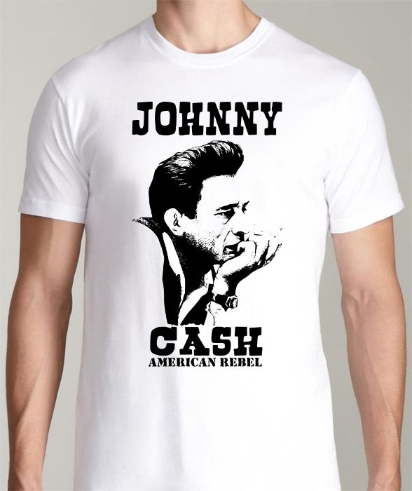 Bob Dylan / Neil Young / Johnny Cash / Leonard Cohen- T-shirt - Nova