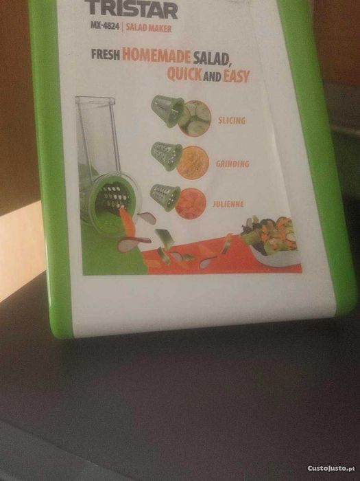 Máquina ralar moer fatiar-tristar MX-4824 - USADO 1 VEZ (higienizado)