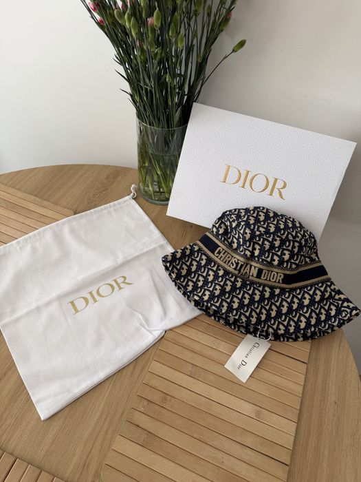 Kapelusz Christian Dior Oblique Bucket CD Dior Czapka