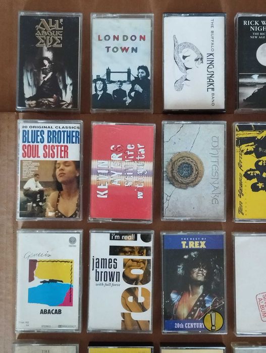 Várias Cassetes Antigas Internacionais #C04L01