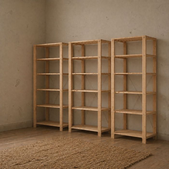 Ikea HEJNE 3 Estantes ou 1 Estante com 3 Secções