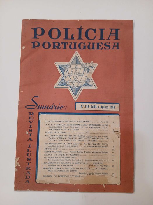 Revistas policia portuguesa