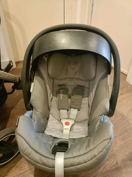 Conjunto carrinho bebé Cybex Balios S + Ovo Aton 5