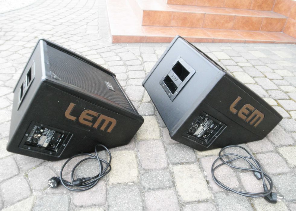 Aktywny monitor, odsłuch LEM BM 12 Bi Amp. ITALY.