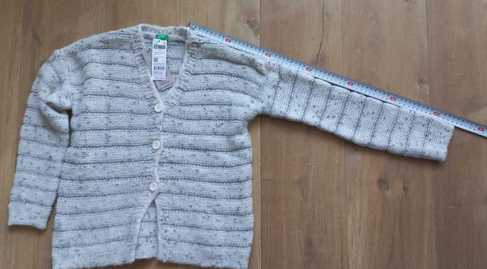 Nowy sweter Benetton XL dziewczynka 10-11 lat, 150 cm