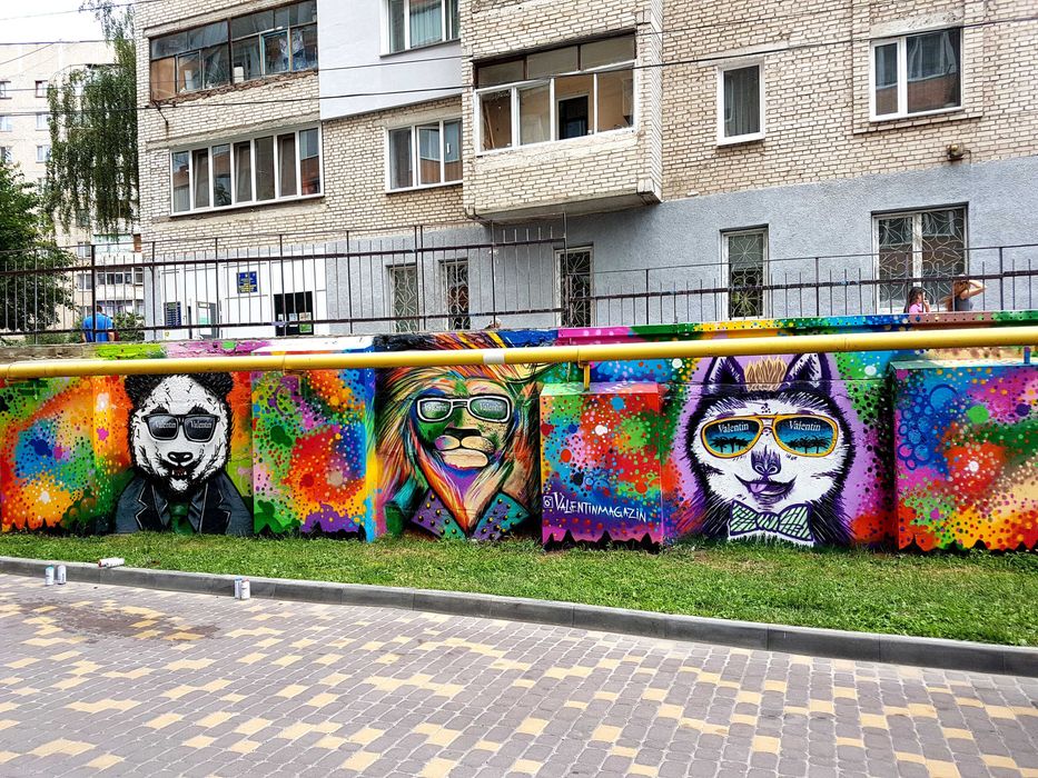 Граффити оформлення