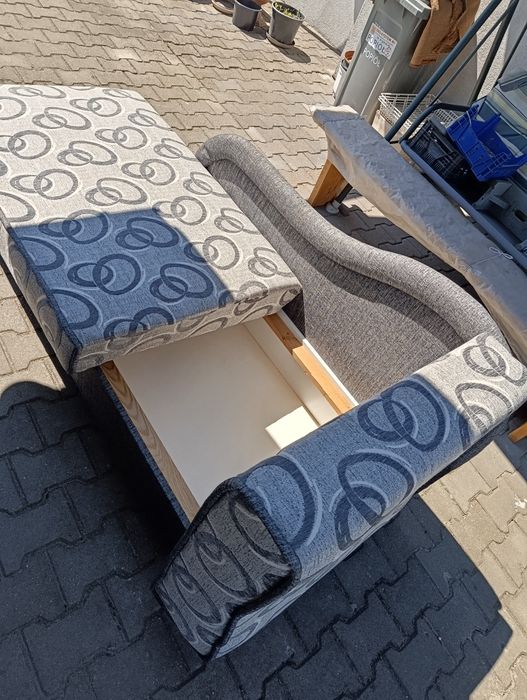 Tapczan sofa rozkładana