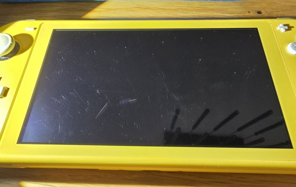 Nintendo switch lite z grą