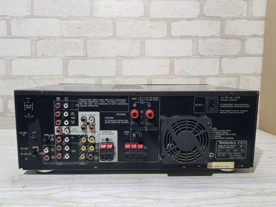 5.1AV Стерео ресивер/підсилювач Technics SA-AX 730 5х100Вт б/у з Німеч