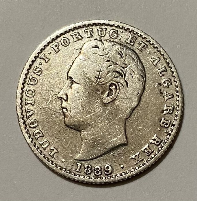 Moeda  746 - D LUIS I - 100 Reis 1879